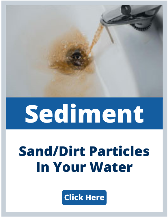 Sediment dirty water