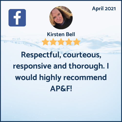 Kirsten Bell — 5-star Facebook review, April 2021