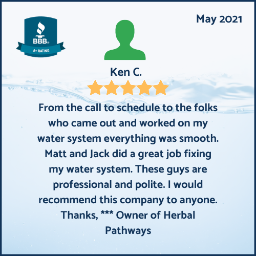 Ken C. — 5-star BBB review, May 2021